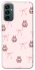 Чехол на Samsung Galaxy M34 5G Pink bows and Labubus фото 1 из 1