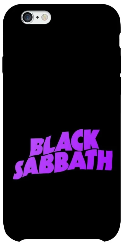 Чехол на Apple iPhone 6/6s (4.7") Black Sabbath logo ver.1 фото 1 из 1