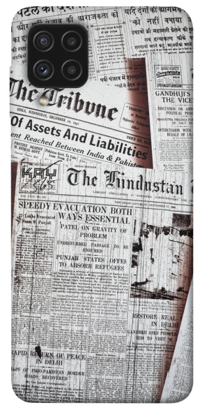 Чохол на Samsung Galaxy A22 4G Газети фото 1 з 1