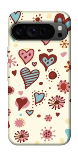 Чохол на Google Pixel 9 Pro Pretty hearts фото 1 з 1