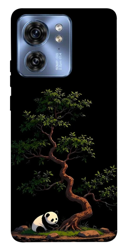 Чехол на Motorola Edge 40 Panda and tree фото 1 из 1