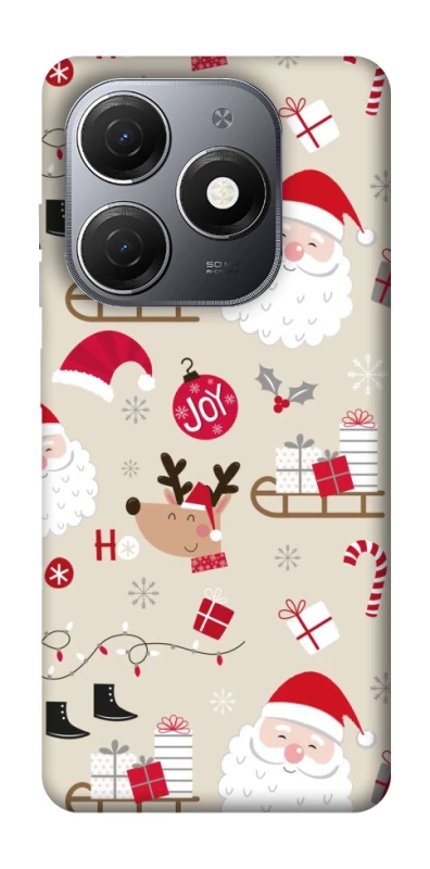 Чохол на TECNO Spark 20 Новорічний v1 фото 1 з 1