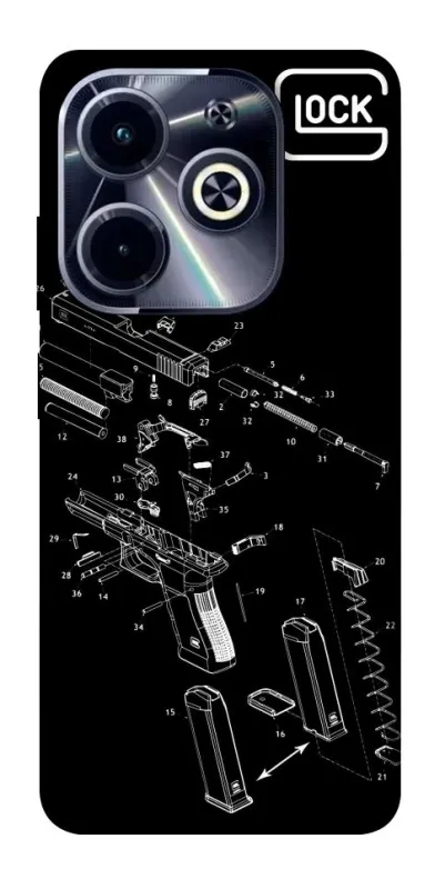 Чохол на Infinix Hot 40i LOCK фото 1 з 1