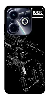 Чохол на Infinix Hot 40i LOCK фото 1 з 1