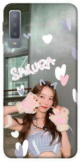 Чохол на Samsung A750 Galaxy A7 (2018) Sakura - LE SSERAFIM фото 1 з 1