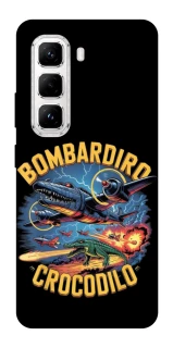 Чохол на Infinix Hot 50 Pro Bombardino Crocodilo v2 фото 1 з 1