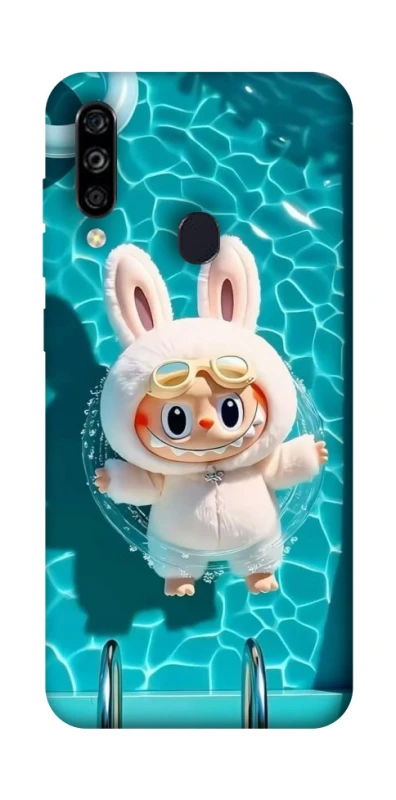 Чохол на ZTE Blade A7 (2020) Labubu in the pool ver.2 фото 1 з 1