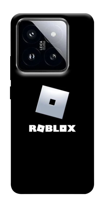 Чехол на Xiaomi 14 Pro Roblox logo black фото 1 из 1