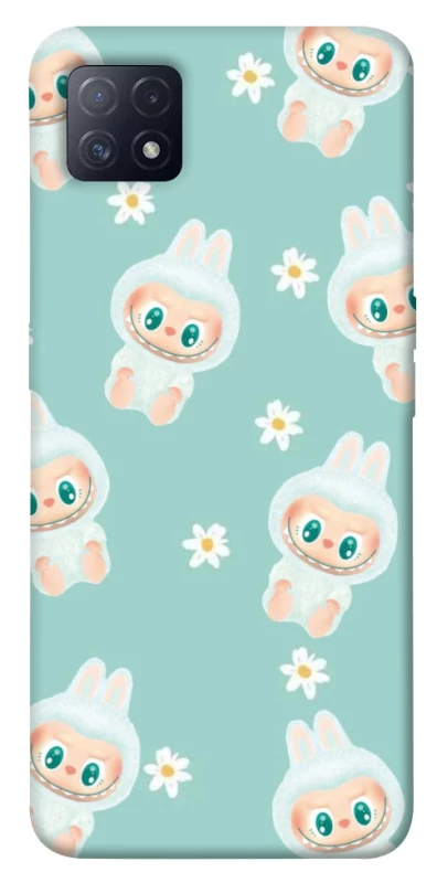 Чохол на Oppo A72 5G / A73 5G Labubu Green фото 1 з 1