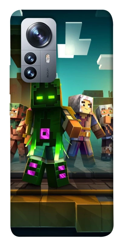 Чохол на Xiaomi 12 / 12X Minecraft dungeon фото 1 з 1