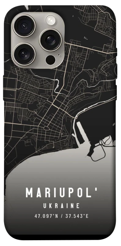 Чехол Mariupol map фото 1 из 1