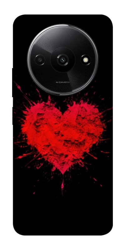Чехол на Xiaomi Redmi A3 Splash heart фото 1 из 1