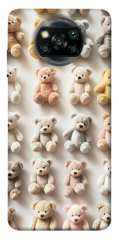 Чохол на Xiaomi Poco X3 NFC / Poco X3 Pro Teddy Bears фото 1 з 1