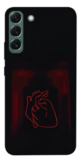 Чехол на Samsung Galaxy S22+ Красное сердце фото 1 из 1
