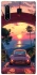 Чехол на Samsung Galaxy Note 10 Porsche at sunset фото 1 из 1