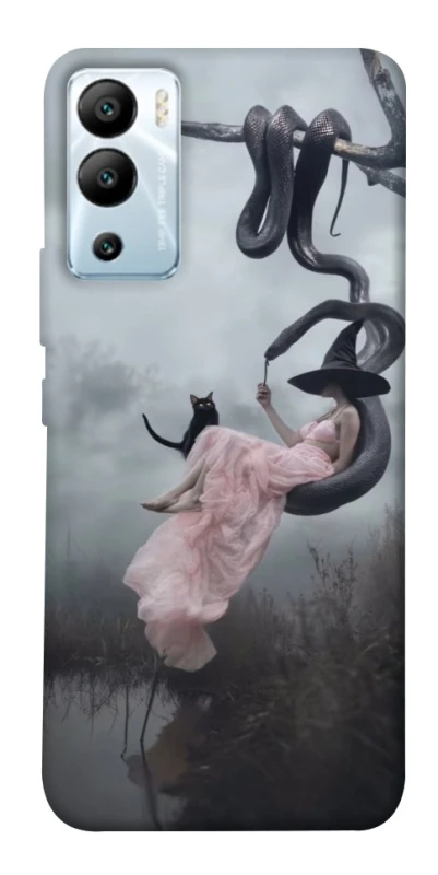 Чохол на Infinix Hot 12i Halloween Witch ver.5 фото 1 з 1