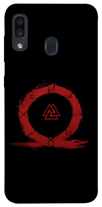 Чехол на Samsung Galaxy A20 / A30 Валькнут v2 фото 1 из 1