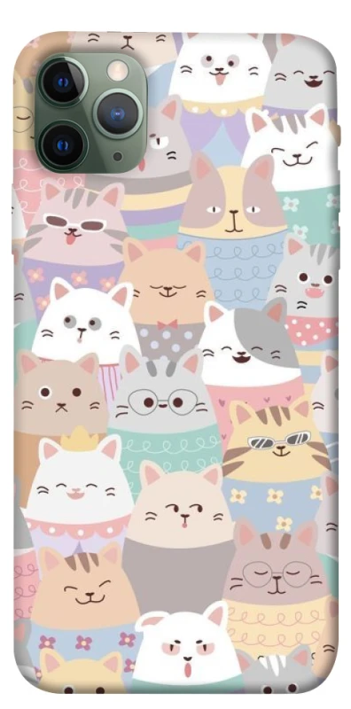 Чохол на Apple iPhone 11 Pro Max (6.5") Funny Kittens ver.2 фото 1 з 1