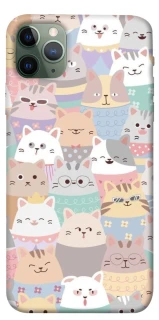 Чехол на Apple iPhone 11 Pro Max (6.5") Funny Kittens ver.2 фото 1 из 1