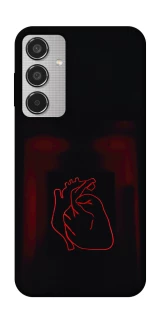 Чехол на Samsung Galaxy M35 Красное сердце фото 1 из 1