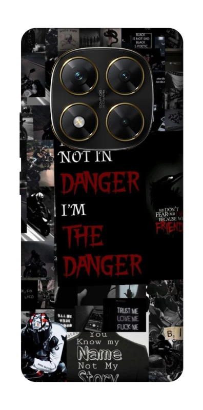 Чохол на Xiaomi Poco X7 Danger collage фото 1 з 1