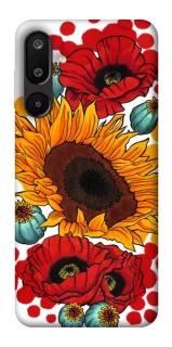 Чохол на Samsung Galaxy M16 5G Соняшники та маки фото 1 з 1