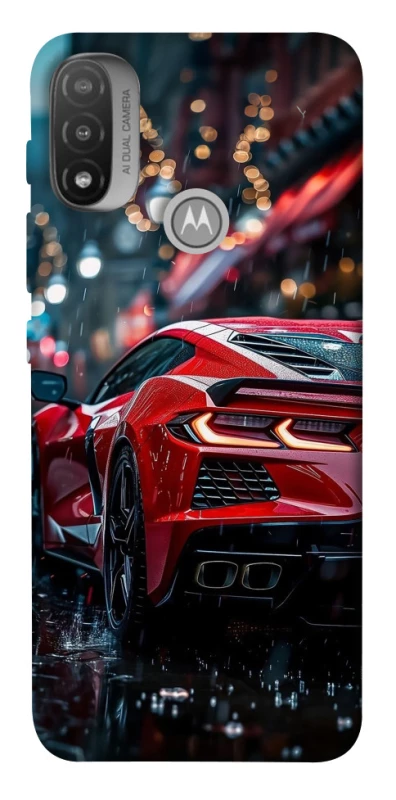 Чохол на Motorola Moto E20 Red sports car фото 1 з 1
