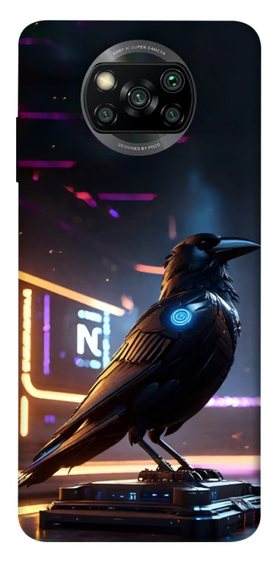 Чохол на Xiaomi Poco X3 NFC / Poco X3 Pro Cyber Raven фото 1 з 1