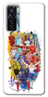 Чохол на TECNO Camon 17 Pro Football Abstract v2 фото 1 з 1