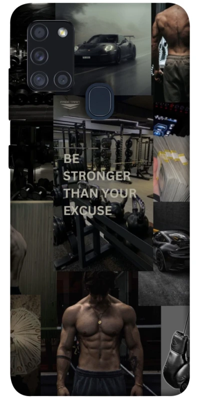 Чехол на Samsung Galaxy A21s Be stronger фото 1 из 1