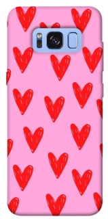 Чехол на Samsung G950 Galaxy S8 Red hearts 2 фото 1 из 1