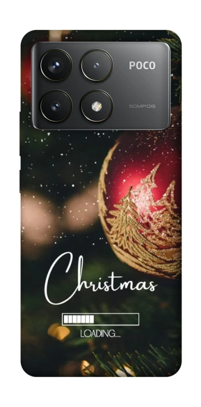 Чохол на Xiaomi Poco F6 Pro Christmas Loading ver.2 фото 1 з 1