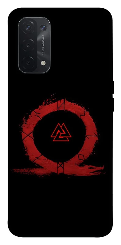 Чохол на Oppo A54 5G / A74 5G Валькнут v2 фото 1 з 1