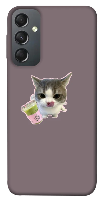 Чохол на Samsung Galaxy A24 4G cat matcha фото 1 з 1