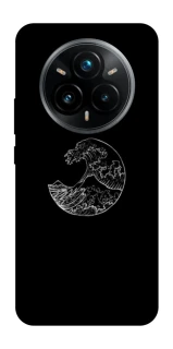Чохол на Realme 14 Pro+ Black tsunami фото 1 з 1