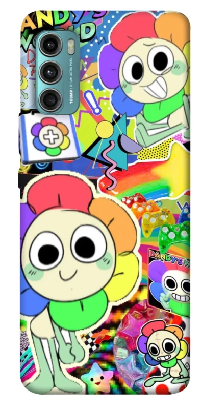 Чохол на Motorola Moto G60 Dandy world collage фото 1 з 1
