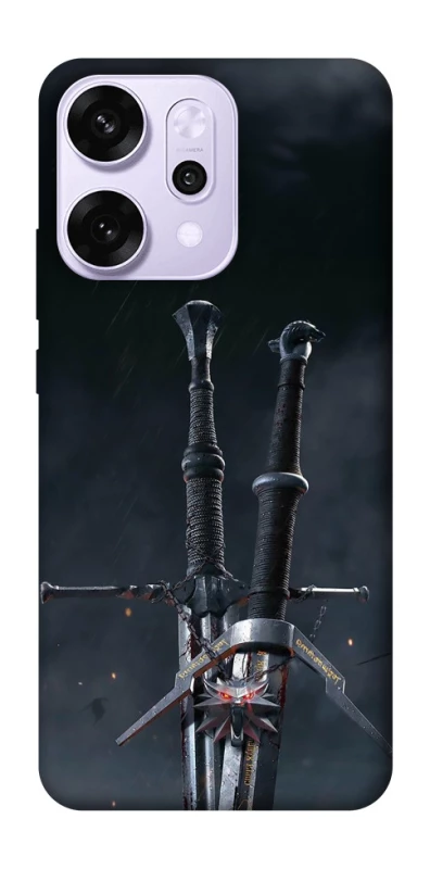 Чохол на Oppo Reno 14 Pro Мечі Ведьмака фото 1 з 1