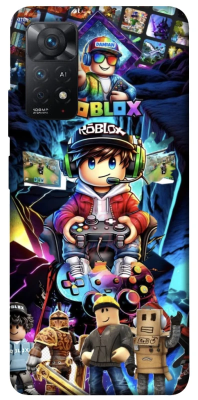 Чохол на Xiaomi Redmi Note 12 Pro 4G Roblox collage ver.4 фото 1 з 1