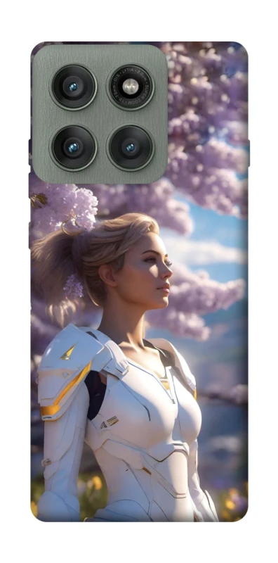 Чохол на Motorola Edge 60 Pro Cyber space girl ver.1 фото 1 з 1