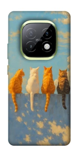 Чехол на Realme Narzo 70 Turbo cats on wall фото 1 Чехол на Realme Narzo 70 Turbo cats on wall фото 1 из 1