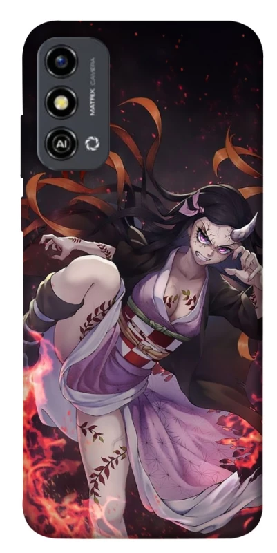 Чохол на ZTE Blade A53 Nezuko v2 фото 1 з 1