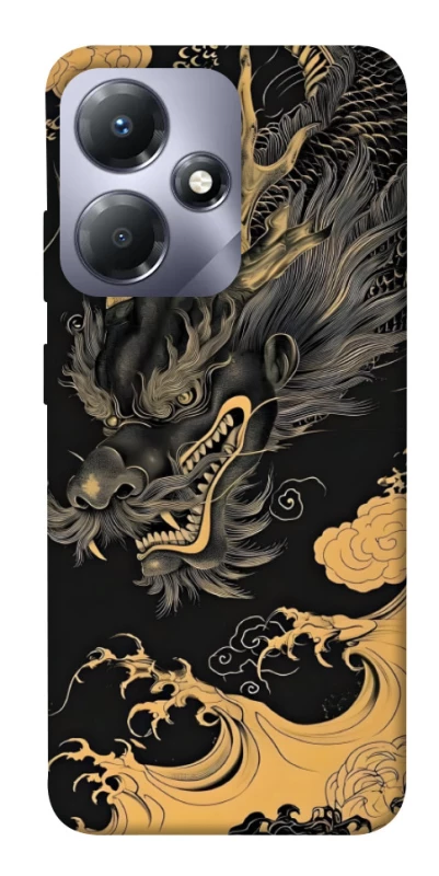 Чехол на Infinix Hot 30i gold dragon фото 1 из 1