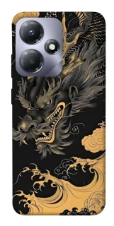 Чохол на Infinix Hot 30i gold dragon фото 1 з 1