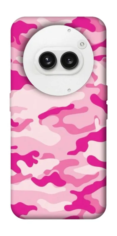 Чехол на Nothing Phone (2a) camouflage pink фото 1 из 1