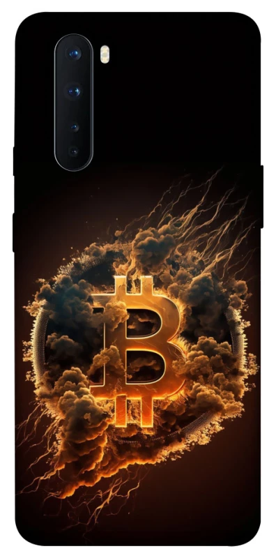 Чохол на OnePlus Nord Smoky Bitcoin фото 1 з 1