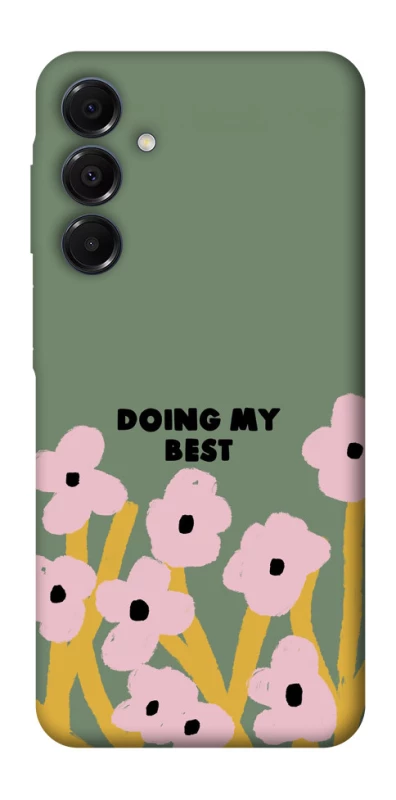 Чехол на Samsung Galaxy A16 4G/5G Doing my best фото 1 из 1