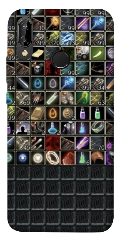 Чехол на Huawei P20 Lite Inventory menu ver.2 фото 1 из 1