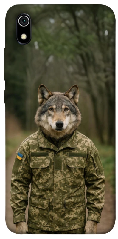 Чохол на Xiaomi Redmi 7A Вовк захисник фото 1 з 1