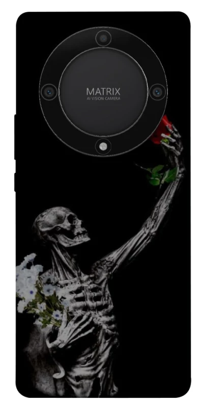 Чохол на Huawei Magic5 Lite Skeleton vs Rose фото 1 з 1