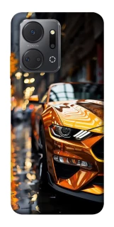 Чохол на Huawei Honor X7a Golden sports car фото 1 з 1